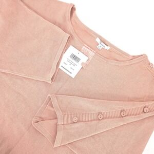 89th + Madison Button Shoulder Women's 3X  Short Sleeve Normcore Teacher Cottage